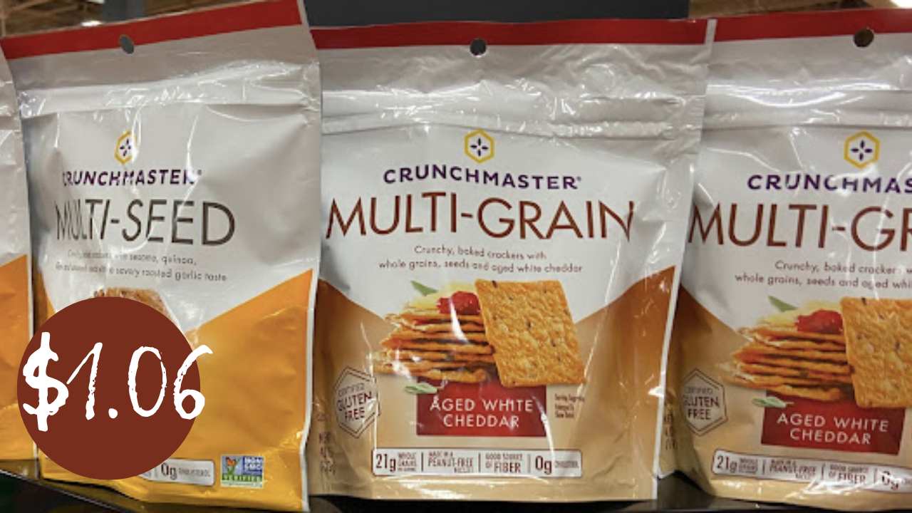 Get Crunchmaster Crackers for Just $1.06