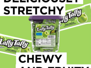 145-Count Laffy Taffy Sour Apple as low as $10.18 Shipped Free (Reg. $25) – $0.07 Each