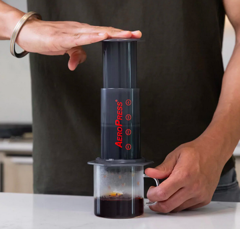AeroPress Original Coffee Maker with Tote Bag
