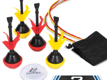 Sports 2 in 1 Lawn Darts and Bocce Combo Set with Carry Bag $3.67 – FAB Ratings!