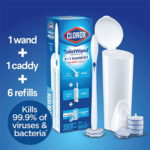 Clorox ToiletWand 3-in-1 Toilet Cleaning Starter Kit as low as $8.68 After Coupon (Reg. $13.30) + Free Shipping – Includes 6 Disinfecting Refill Heads