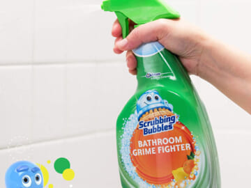 TWO 32-Oz Scrubbing Bubbles Disinfectant Bathroom Grime Fighter Spray as low as $2.84 EACH (Reg. $7.44) + Free Shipping + Buy 2, save 50% on 1