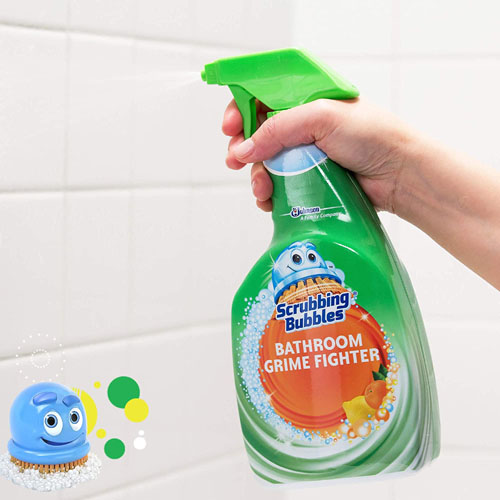 TWO 32-Oz Scrubbing Bubbles Disinfectant Bathroom Grime Fighter Spray as low as $2.84 EACH (Reg. $7.44) + Free Shipping + Buy 2, save 50% on 1