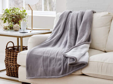 50”x60” Eddie Bauer Smart Heated Electric Reversible Sherpa Throw Blanket (Gray) $34.81 Shipped Free (Reg. $62.57) – with Wi-fi, Compatible with Alexa, Google, iOS, Android