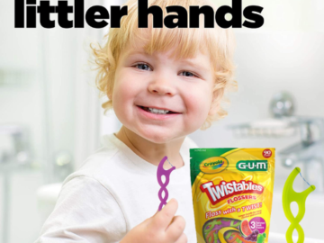 90-Count Gum Crayola Twistables Fruit Flavor Flossers as low as $2.09 After Coupon (Reg. $3.89) + Free Shipping – 2¢/Flosser