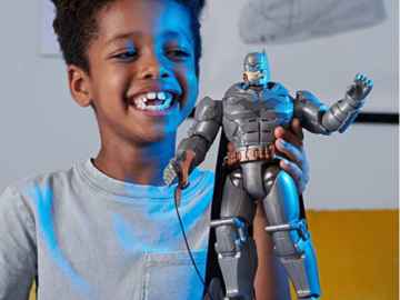 DC Comics 12” Battle Strike Batman Action Figure w/ 5 Accessories, Lights & Sounds $10.68 (Reg. $20) – FAB Ratings!