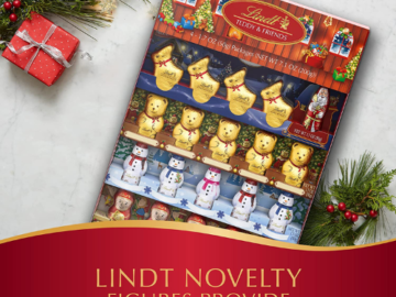 20-Count Lindt Teddy & Friends Holiday Milk Chocolate $4.34 (Reg. $15) – 22¢ Each – LOWEST PRICE