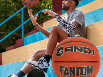 AND1 Fantom Size 7 Rubber Basketball $4.88 (Reg. $16.62)