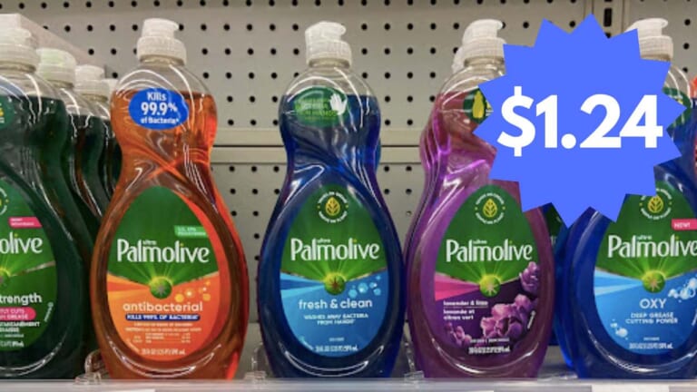 $1.24 Palmolive Dish Liquid at Walgreens