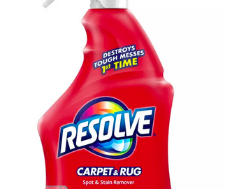 Resolve Stain Remover Carpet Cleaner only $0.49 at Target!