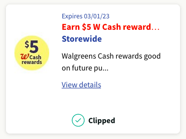 Walgreens: Make Any Purchase, Receive $5 in Cash Rewards