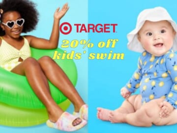 Target | 20% Off Kids’ Swimwear