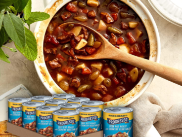 12-Pack Progresso Rich & Hearty Beef Pot Roast with Country Vegetables Soup as low as $15.03 After Coupon (Reg. $26.16) + Free Shipping – $1.25/ 18.5 Oz Can