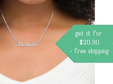 Zales | Personalized Name Necklace $20.30 + Free Shipping!