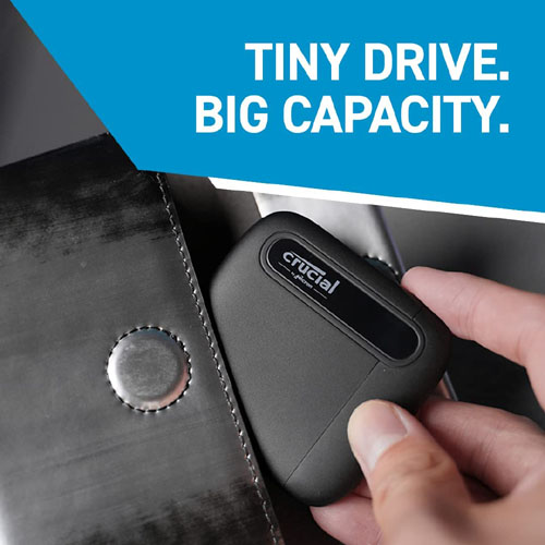 1TB USB-C Portable Solid State Drive (Up to 800MB/s) $59.99 Shipped Free (Reg. $110) – FAB Ratings!