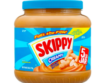 SKIPPY Creamy Peanut Butter (5 lbs) only $8.57 shipped!