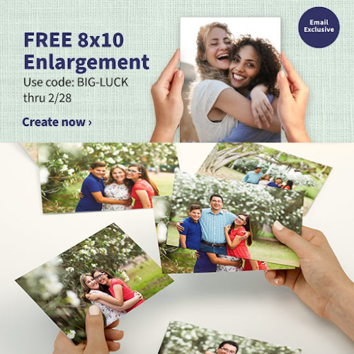 Hurry! Walgreens: Free 8×10 Print + Free Same Day Pickup