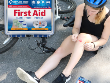105-Piece First Aid Only On-The-Go Emergency Kit as low as $8.18 Shipped Free (Reg. $9.79) – FAB Ratings!