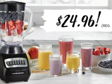 Hamilton Beach Smoothie Blender $24.96 (reg. $45)