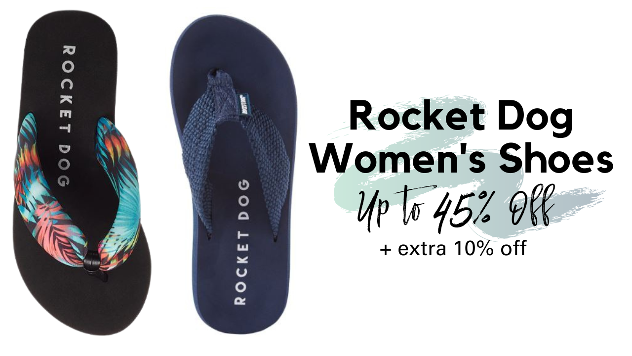 Rocket Dog Flip Flops 45% Off + Extra 10% Off
