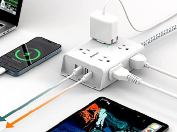 8-Outlet Power Strip w/ 4 USB Ports (1 USB-C) $13.19 After Code (Reg. $27) – 4.1K+ FAB Ratings!