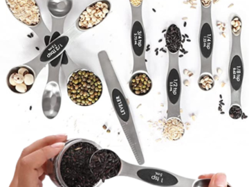 7-Piece Magnetic Dry and Liquid Stacking Measuring Spoons Set $7.99 (Reg. $10) – 1.7K+ FAB Ratings!