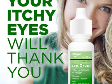 Amazon Basic Care Eye Drops as low as $2.10 Shipped Free (Reg. $3.63) – Relieves Eye Irritation and Redness