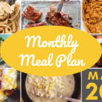 Southern Savers FREE March 2023 Monthly Meal Plan