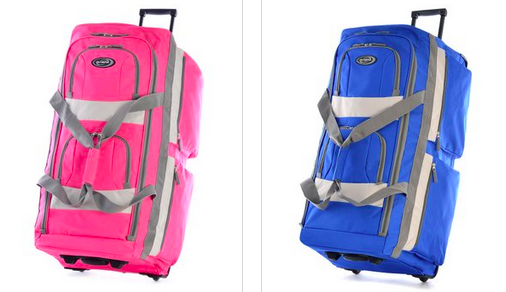 Olympia Rolling Duffel Bags only $32.99 and under!