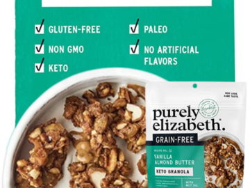 Purely Elizabeth Vanilla Almond Butter Grain-Free Granola, 8 oz as low as $2.69 After Coupon (Reg. $6) + Free Shipping –