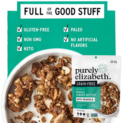 Purely Elizabeth Vanilla Almond Butter Grain-Free Granola, 8 oz as low as $2.69 After Coupon (Reg. $6) + Free Shipping –