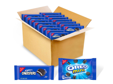 OREO Cakesters Soft Snack Cakes (15 count) + Bonus OREO Mini Cookie Snack Pack only $11.98 shipped!