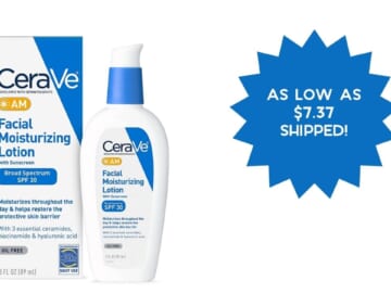 CeraVe Facial Moisturizer As Low As $7.37 Shipped!
