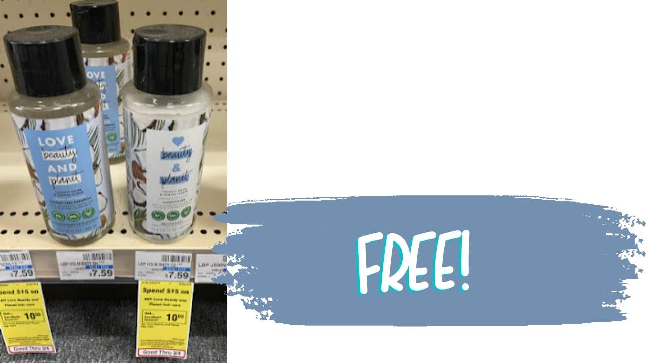 Love Beauty Planet Haircare for FREE + Profit at CVS!