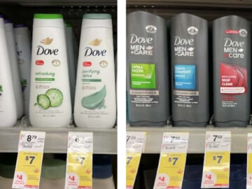 Get Dove & Dove Men’s Body Wash for $1.50 (reg. $8.79)
