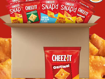 42-Count Cheez-It Cheese Baked Crackers Variety Pack as low as $12.73 After Coupon (Reg. $22.12) – $0.30/pouch + Free Shipping