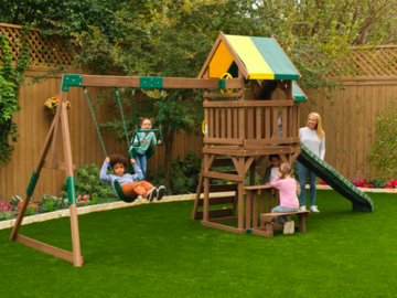 KidKraft Arbor Crest Deluxe Swing Set only $349 shipped (Reg. $800!)
