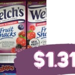 Welch’s Coupon | Makes Fruit Snacks $1.31