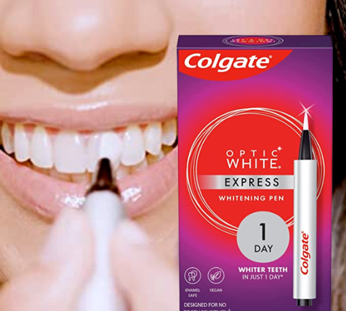 Colgate Optic White Express Teeth Whitening Pen with 35 Treatments as low as $14.99 After Coupon (Reg. $28.94) + Free Shipping  – Lighten your teeth more than 2 shades in as little as 3 days!