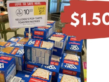 Kellogg’s Pop-Tarts for $1.50 at Publix