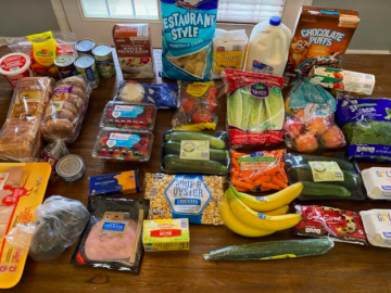 Gretchen’s $132 Grocery Shopping Trip and Weekly Menu Plan for 6