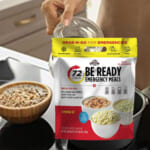Augason Farms 72-Hour 1-Person Emergency Meal Kit $13.47 (Reg. $28) – 26 Servings, $0.52/Serving, 3  Meal Varieties