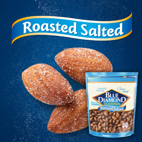 Blue Diamond Almonds Roasted Salted Snack Nuts, 25 Oz as low as $7.03 Shipped Free (Reg. $9.72) – LOWEST PRICE