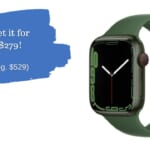 Apple Watch 7 + GPS $279 at Walmart
