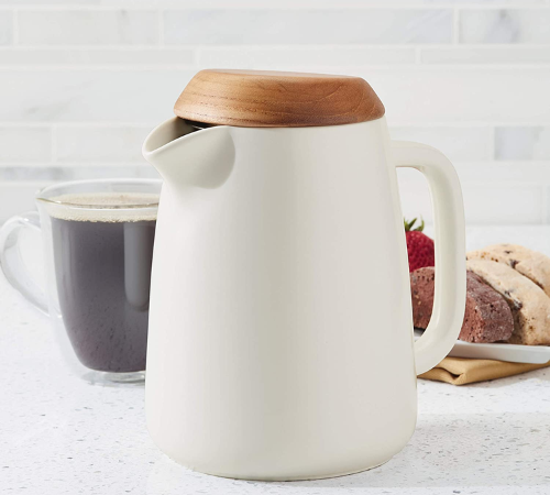 BonJour Wayfarer Ceramic Coffee Pot, 34 Oz $26.91 Shipped Free (Reg. $50)