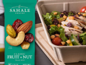 18-Pack Sahale Snacks Classic Fruit and Nut Trail Mix as low as $12.77 After Coupon (Reg. $31) + Free Shipping – 71¢/ 1.5 Oz Pouch