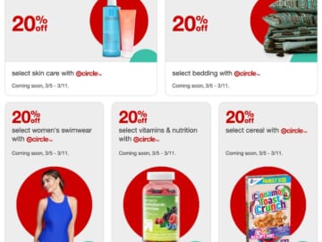 It’s Target Circle Week!  Don’t Miss 20% off Food, Clothes, Toys & More!