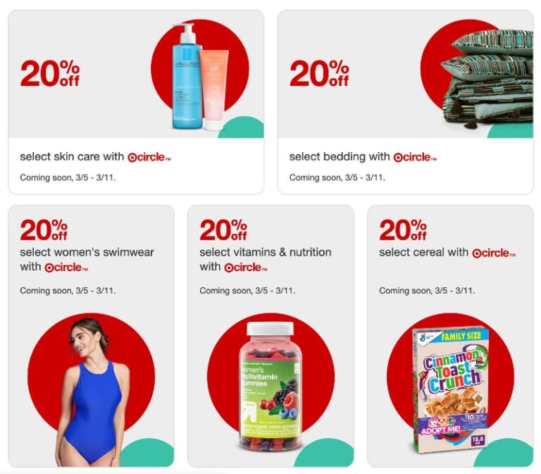 It’s Target Circle Week! Don’t Miss 20% off Food, Clothes, Toys & More!