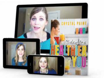 Get my 15 Days to a Healthier You Course for free (when you pre-order!)