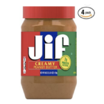 Jif Creamy Peanut Butter, 40 Ounces (Pack of 4) only $18.98 shipped!